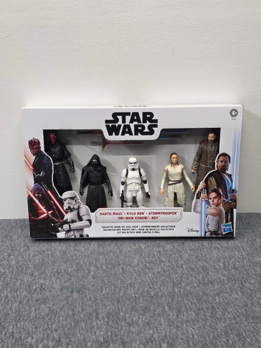 Star Wars Galactic Good vs Evil 5 Figure Pack Hasbro G0310 New Sealed